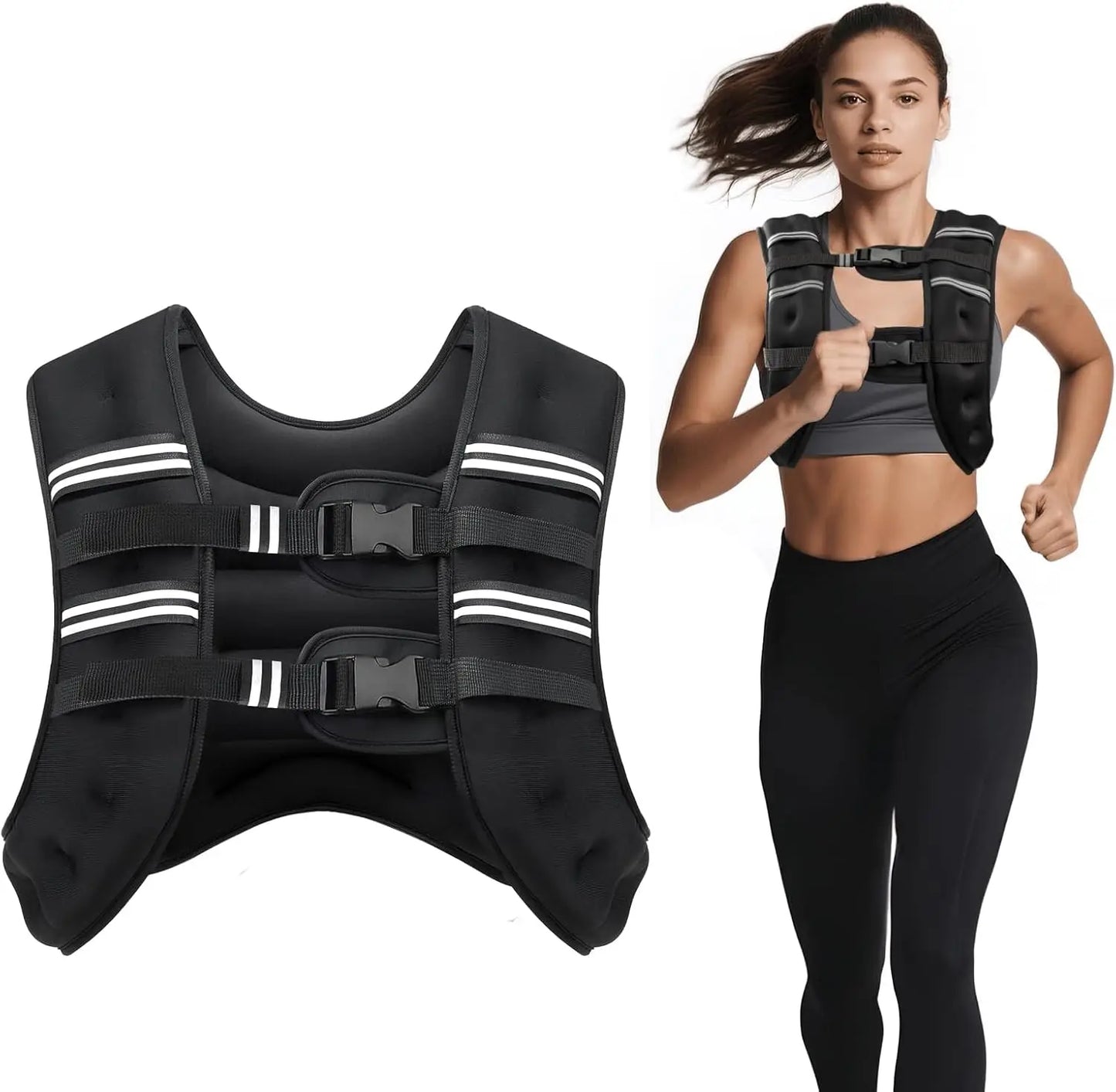 Weighted Vest w/Reflective Stripe