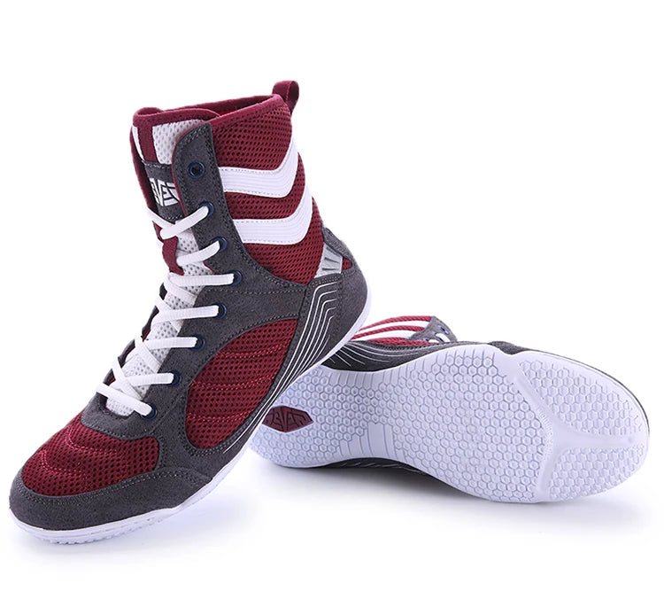Breathable Professional Boxing/Wrestling Shoes #2