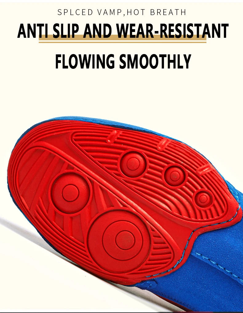 Vibrant Professional Boxing/Wrestling Shoes