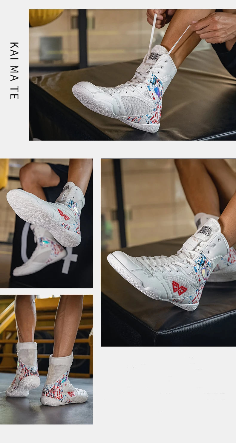 Stylish Professional Boxing/Wrestling Shoes #2
