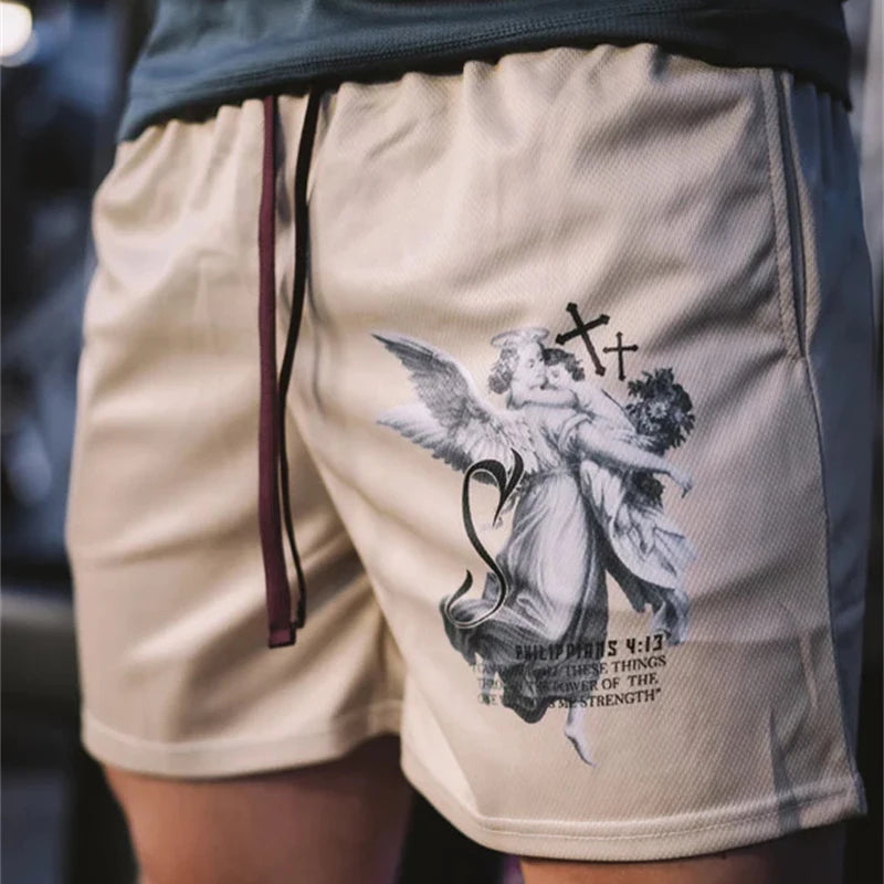 Assorted City of Angels Logo Workout Shorts