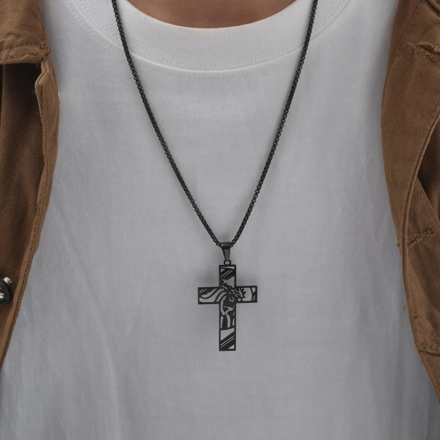 Fashion Cross Pendant Necklace