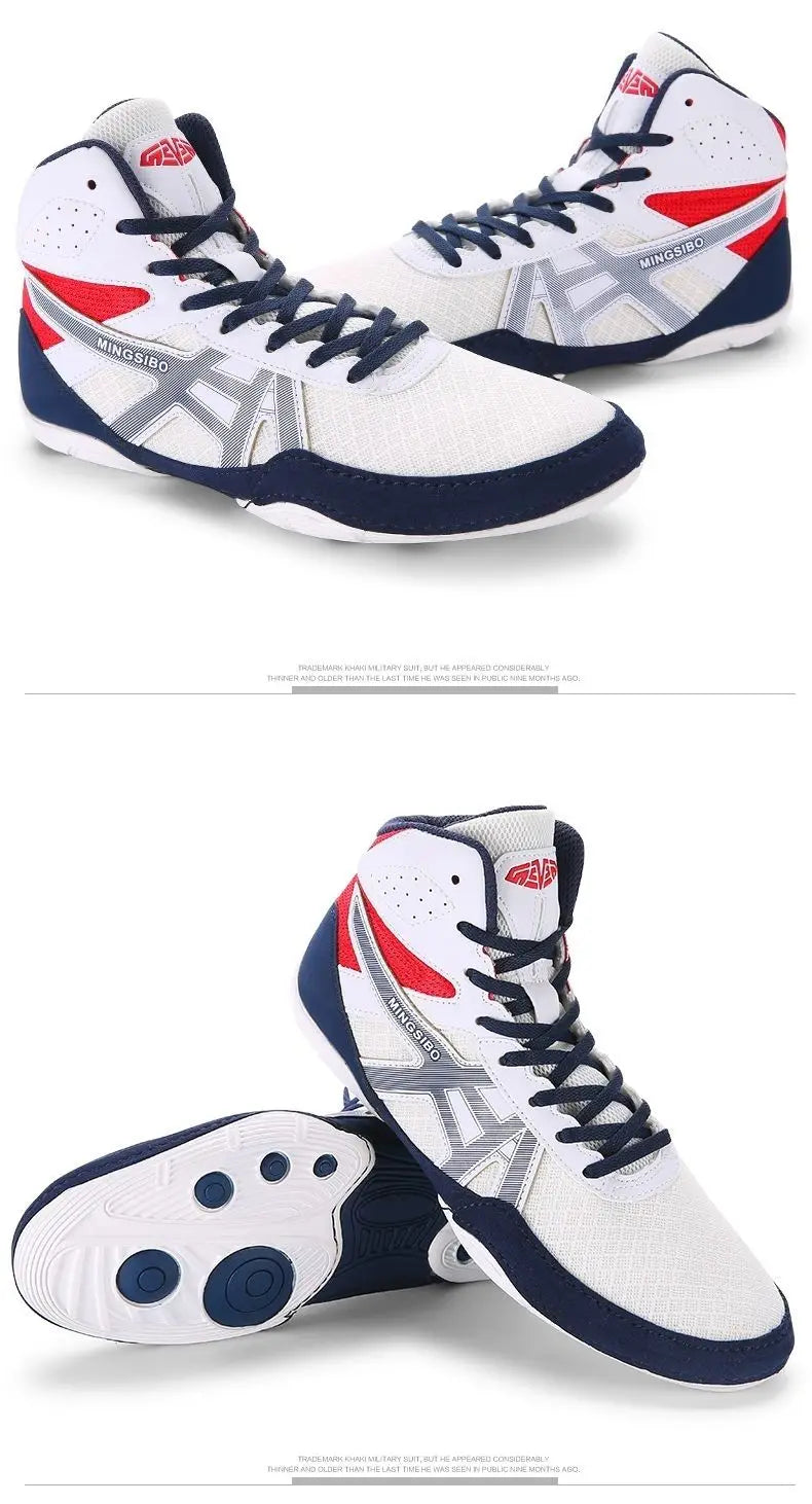 Breathable Professional Boxing/Wrestling Shoes #3