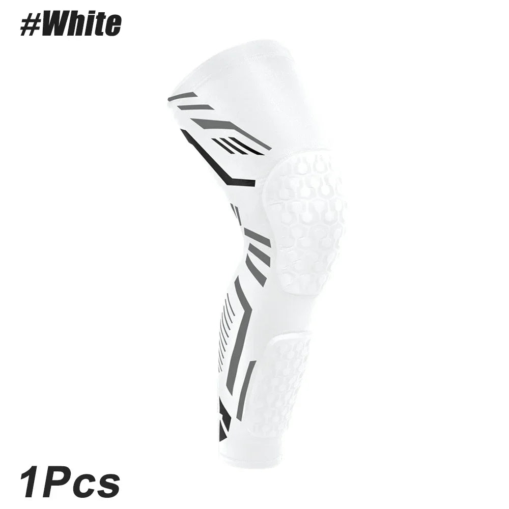 Long Leg Compression Sleeve + Anti-Collision Knee & Calf Pads