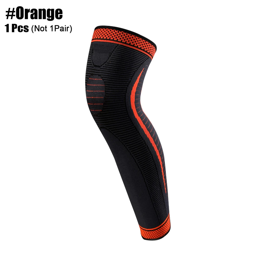 Long Leg Compression Sleeves + Knee Support