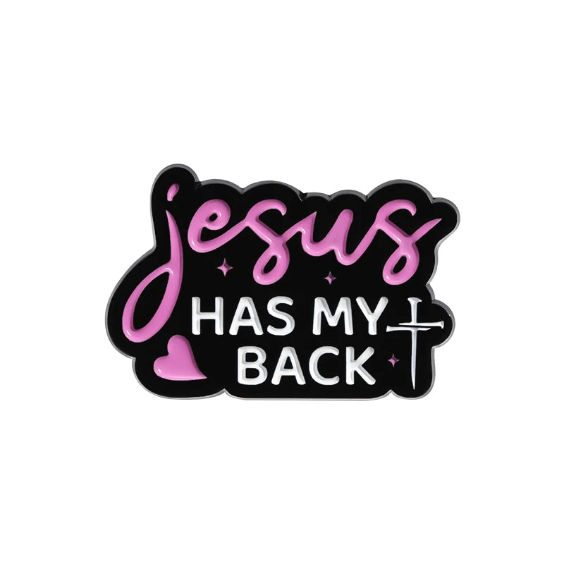 Cute CHRISTIAN Cartoon Enamel Pins