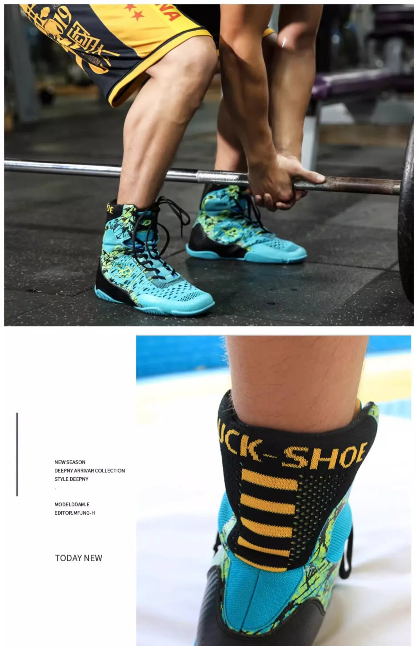 Breathable Professional Boxing/Wrestling Shoes