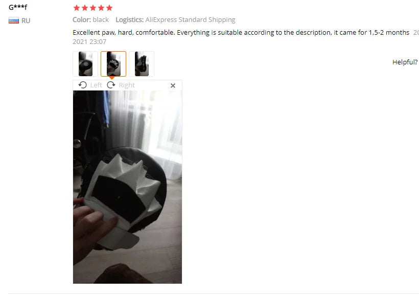 Curved Boxing Paw Pad (1pc)
