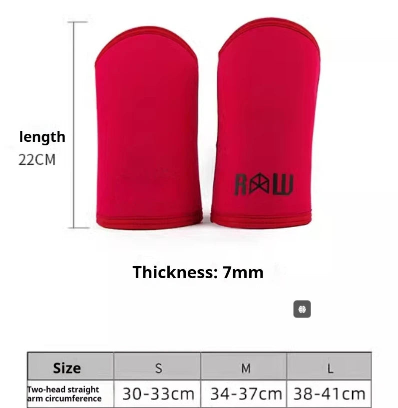 7mm Powerlifting Elbow Support Sleeve