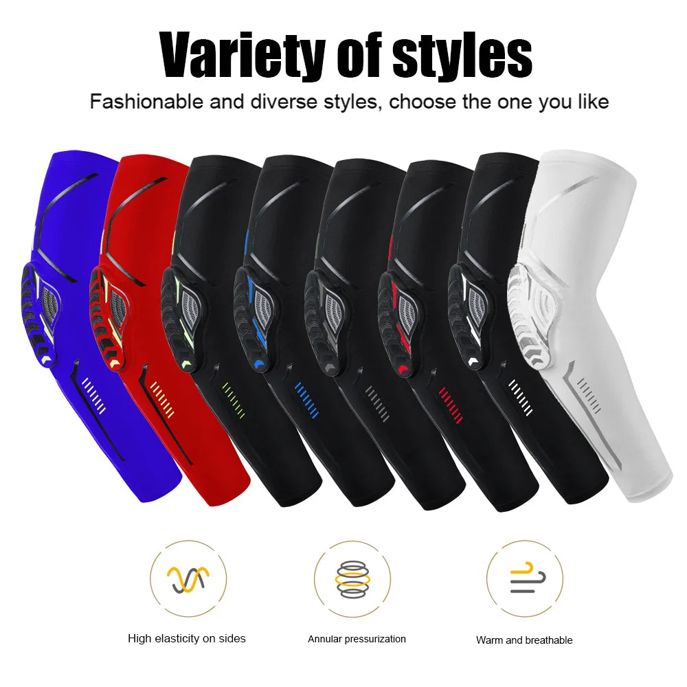 Anti-Collision Elbow Pad Arm Sleeves (1 Pair)