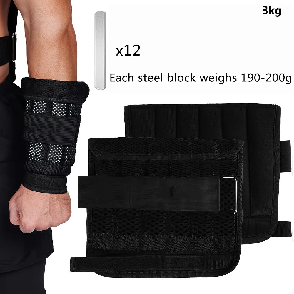 Adjustable Weighted Vest, Ankle Weight, & Wrist Weight