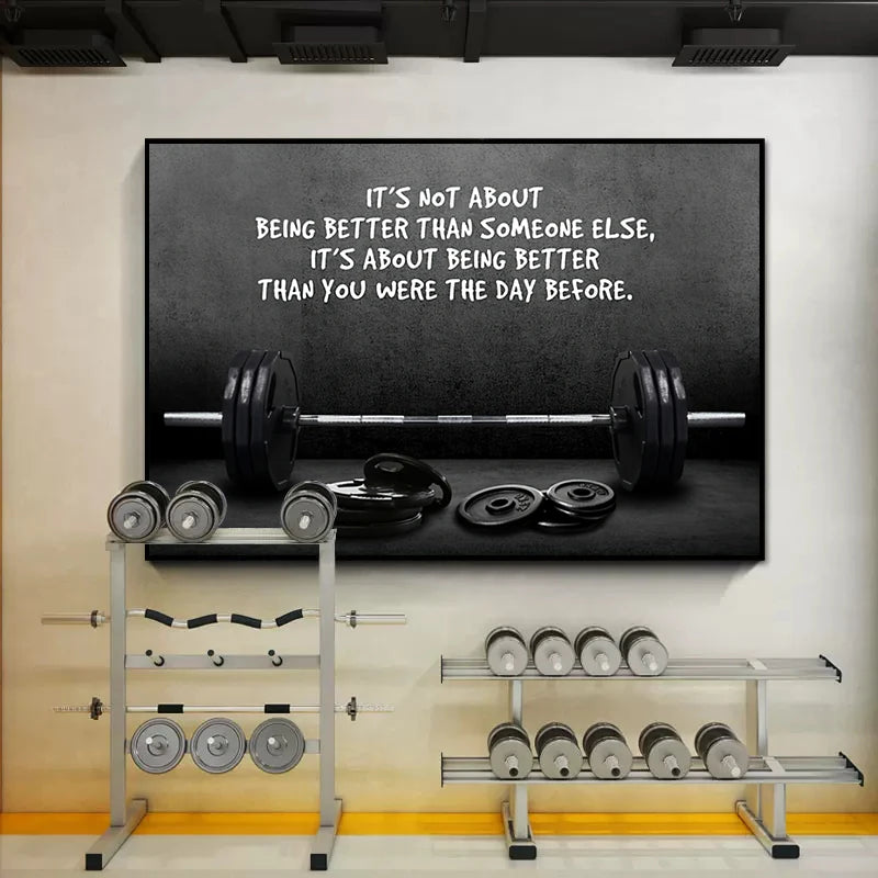 Modern Motivating Quote Wall Poster