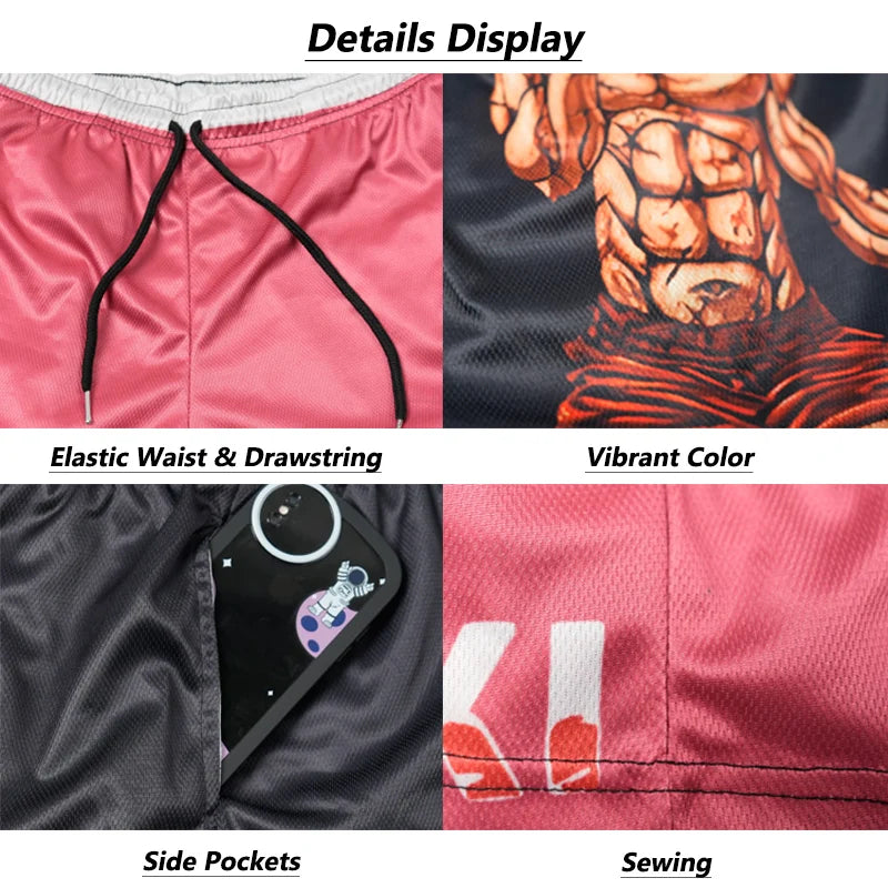 Assorted City of Crosses Logo Workout Shorts