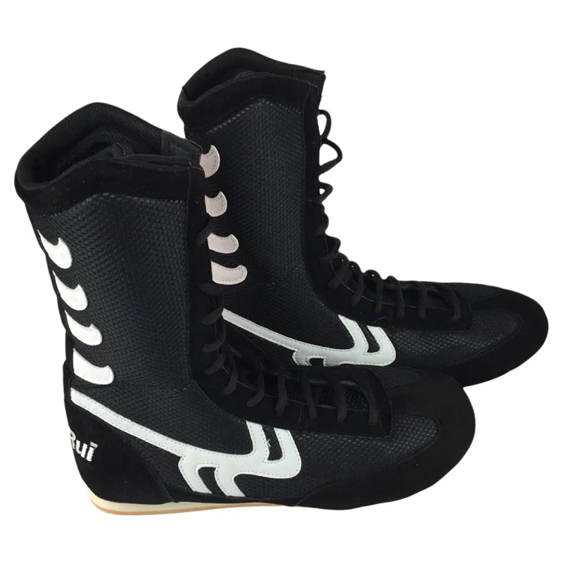Assorted High-Top Professional Boxing/Wrestling Shoes