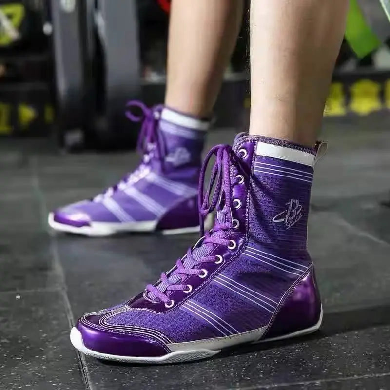 Vibrant Professional Boxing/Wrestling Shoes #3