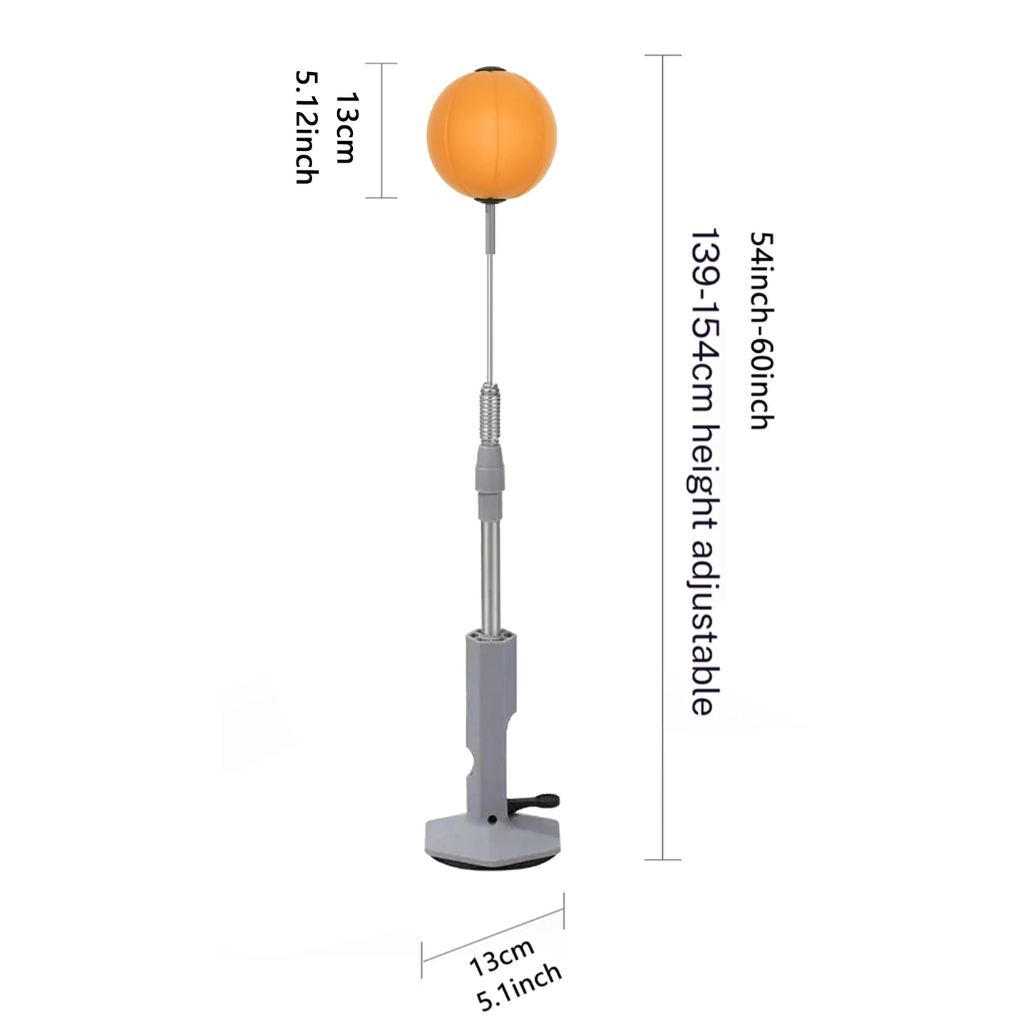 Lightweight Boxing Speed Bag (Suction Stand)