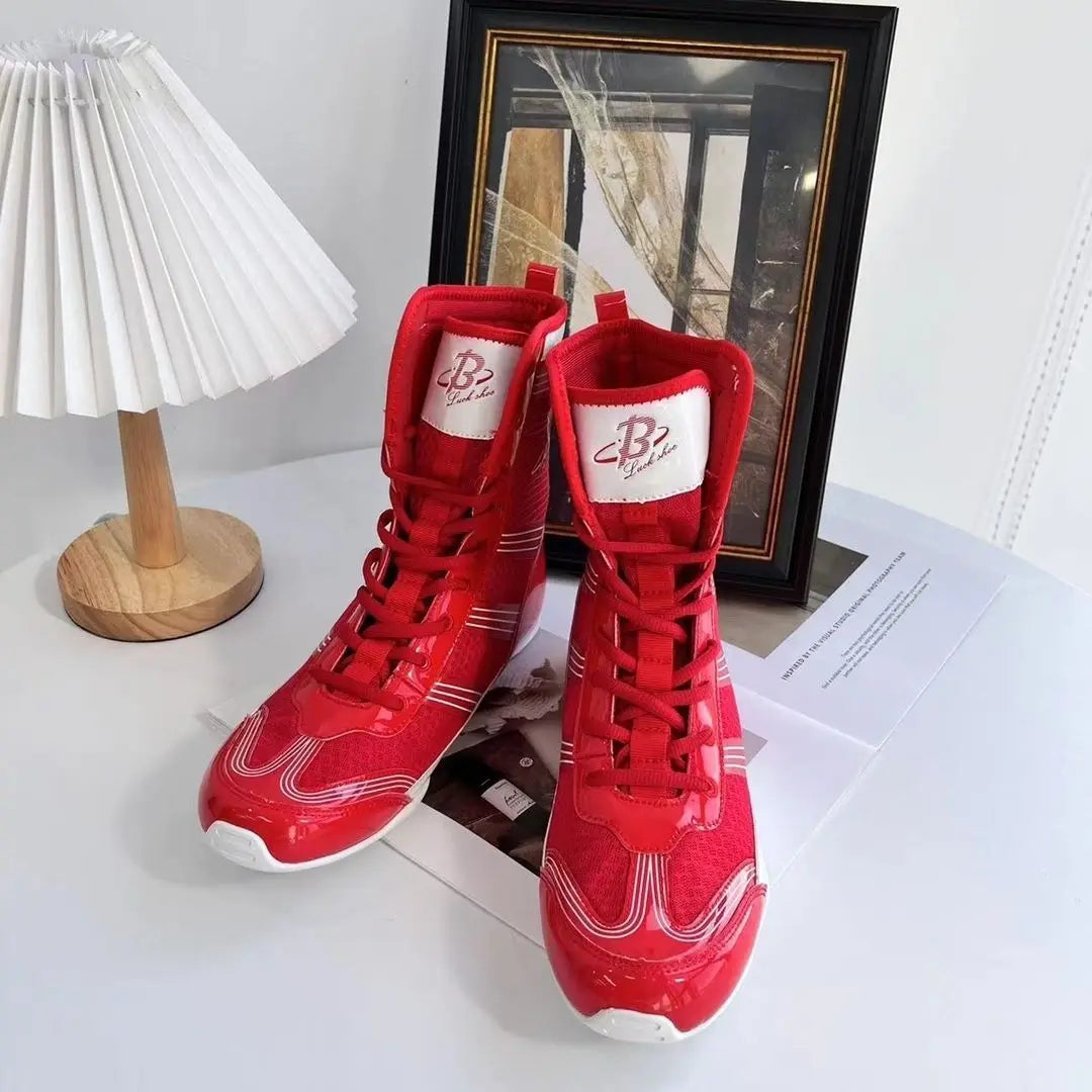 Vibrant Professional Boxing/Wrestling Shoes #3