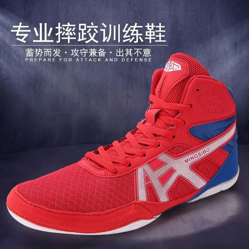 Breathable Professional Boxing/Wrestling Shoes #3