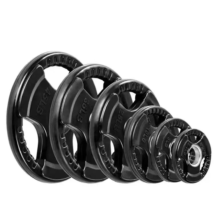 Rubber Coated Barbell Plates (2.5-25kg)