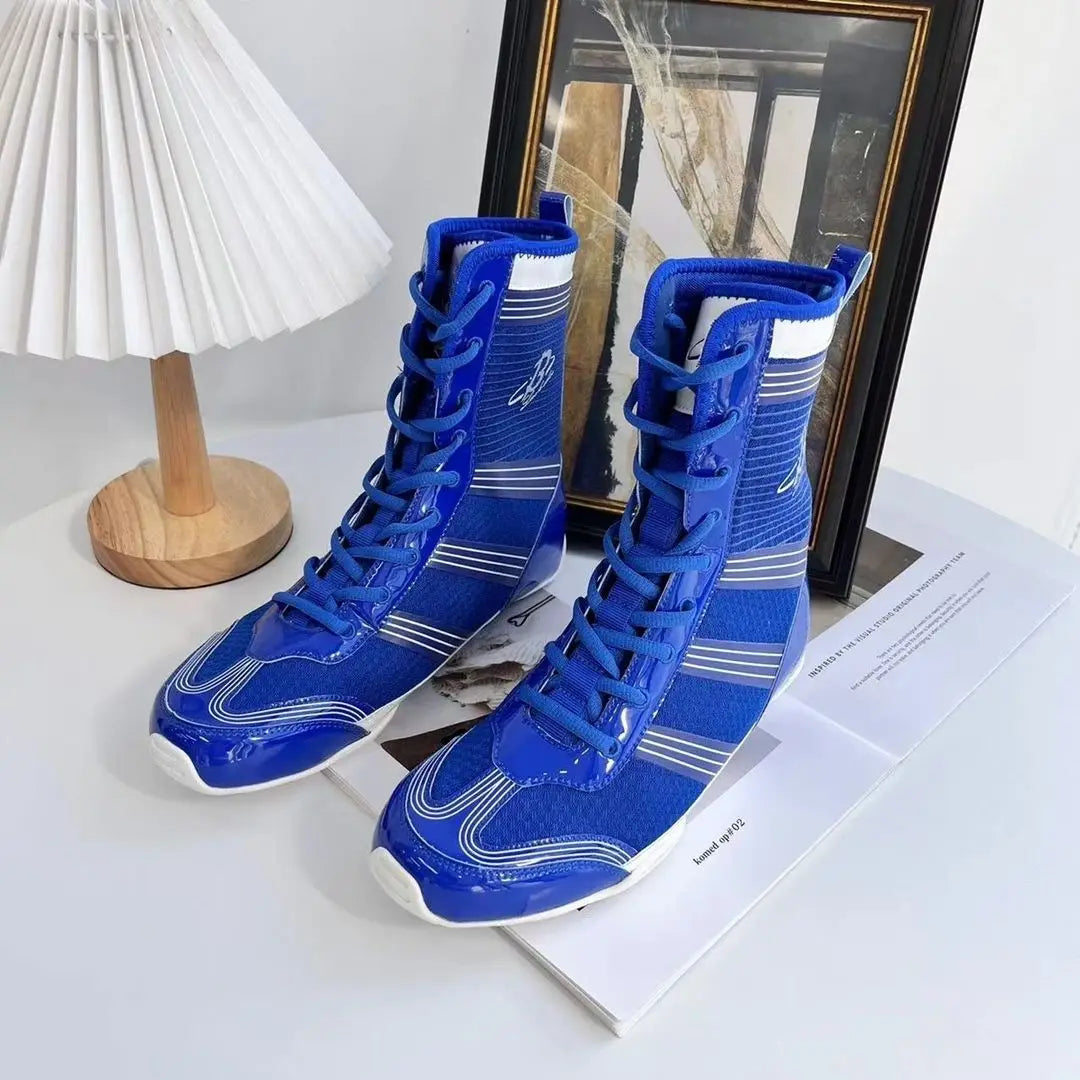 Vibrant Professional Boxing/Wrestling Shoes #3