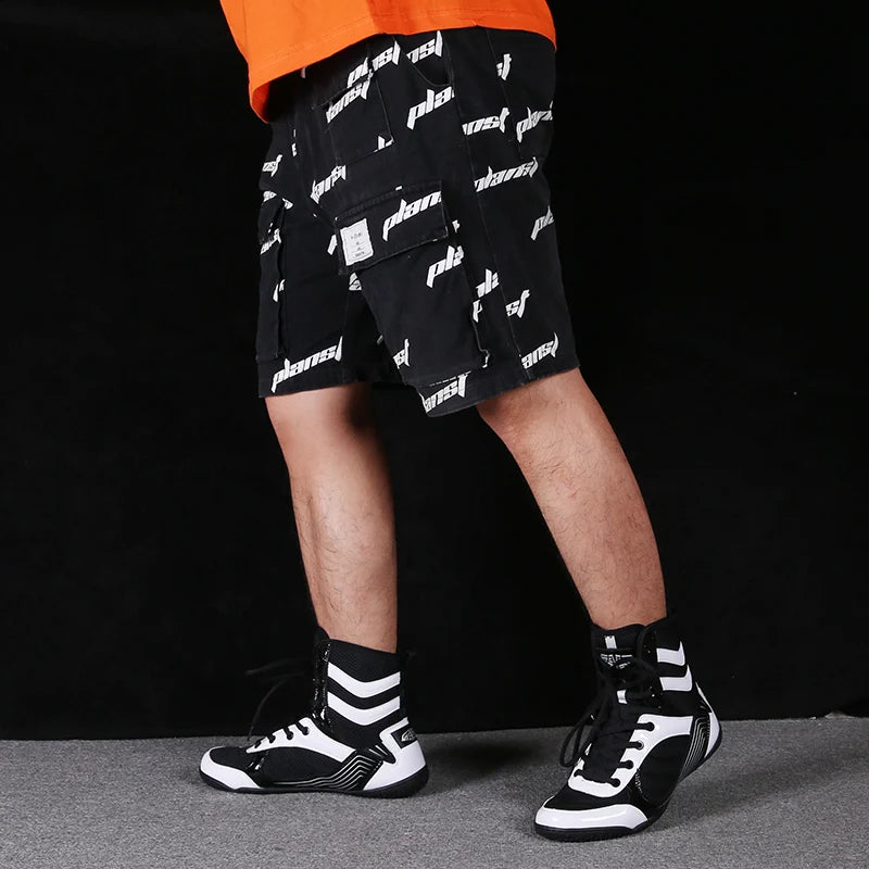 Breathable Professional Boxing/Wrestling Shoes #2
