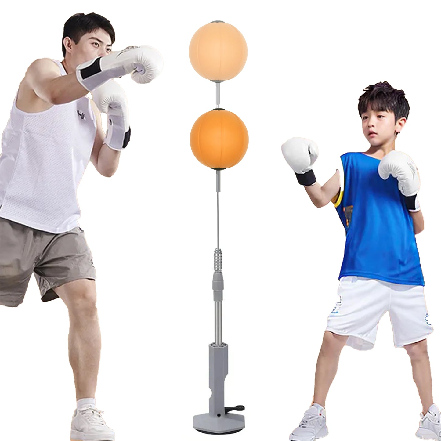 Lightweight Boxing Speed Bag (Suction Stand)