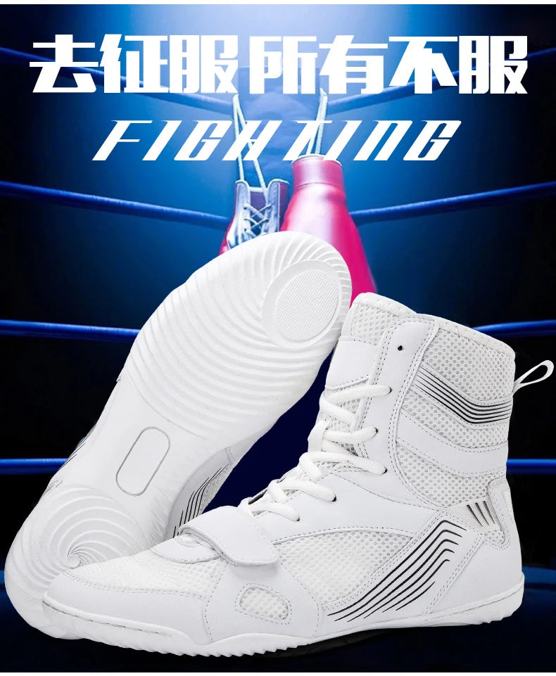 Breathable Professional Boxing/Wrestling Shoes #5
