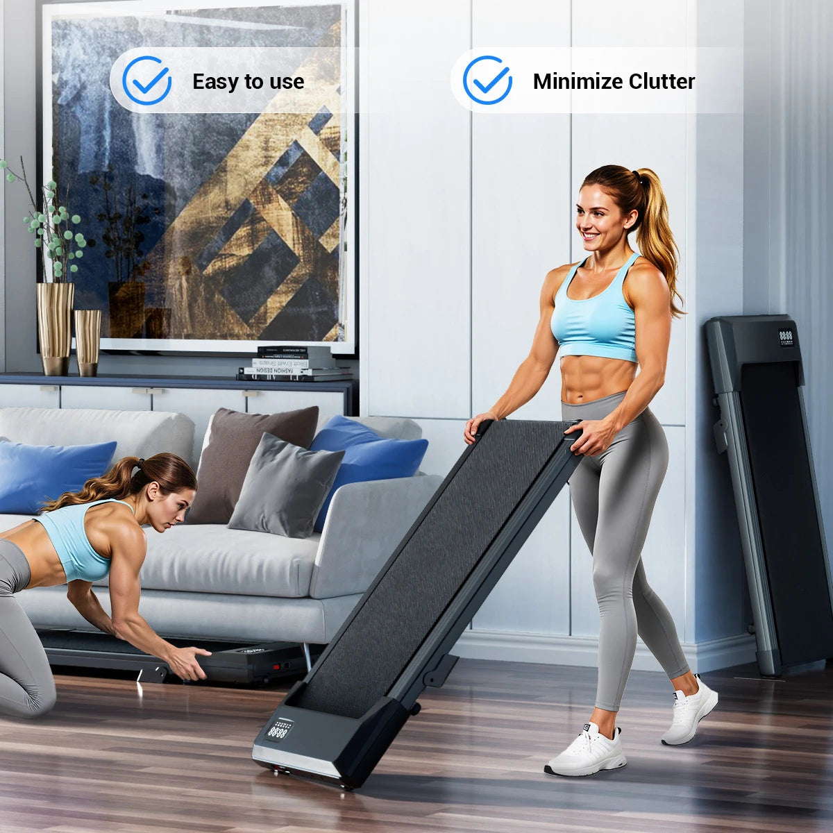 Foldable Smart Treadmill