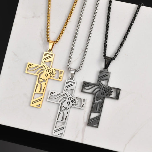 Fashion Cross Pendant Necklace