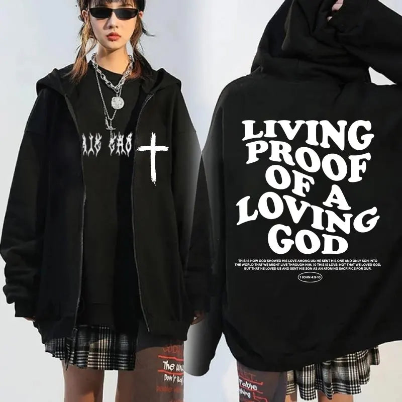 Assorted Faith-Based Zip-Up Hoodies (Christian Apparel)