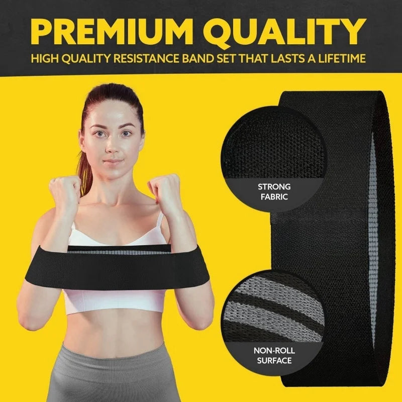 Fitness Resistance Bands Set (3pcs)