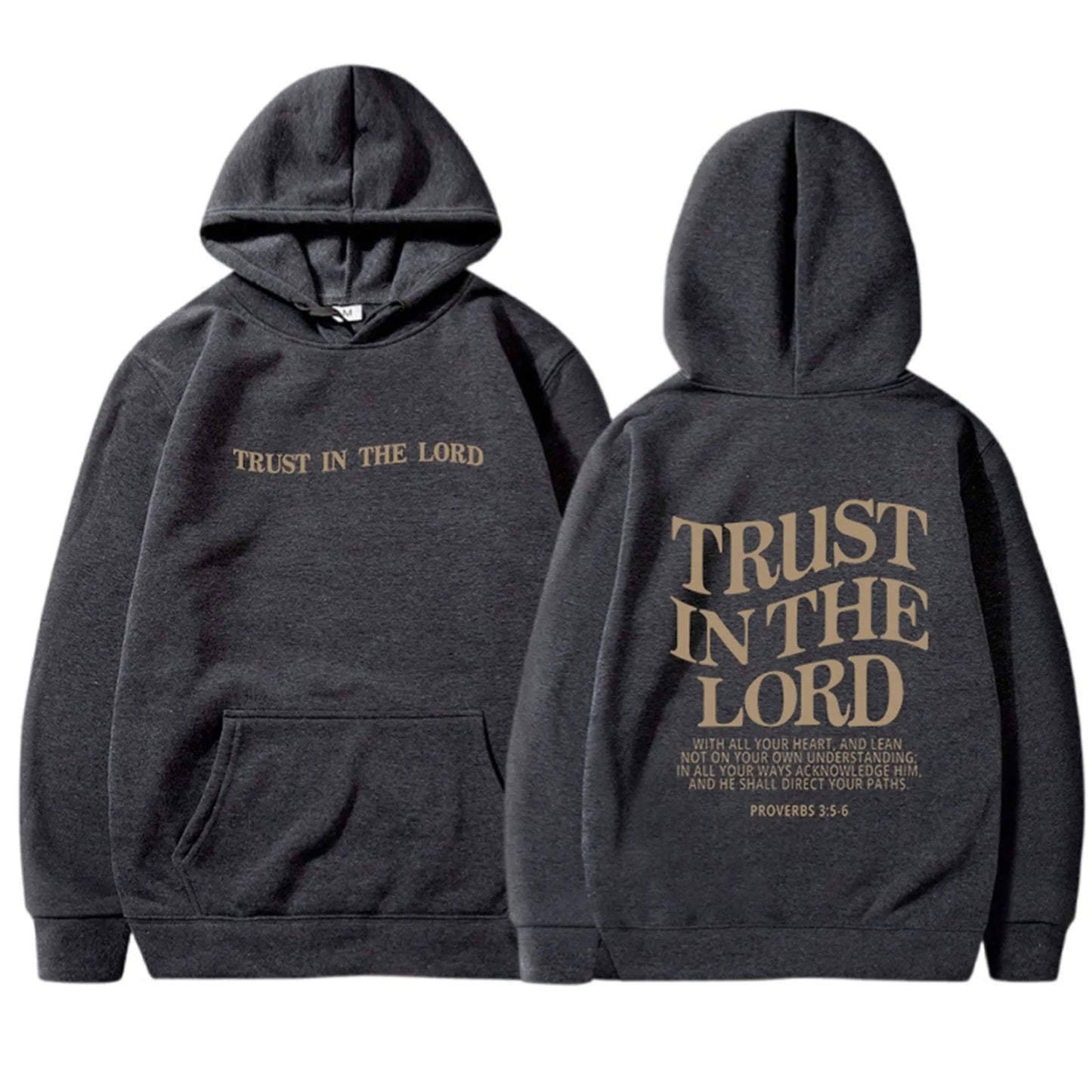 'Trust In The Lord' Pullover Hoodie (Christian Apparel)
