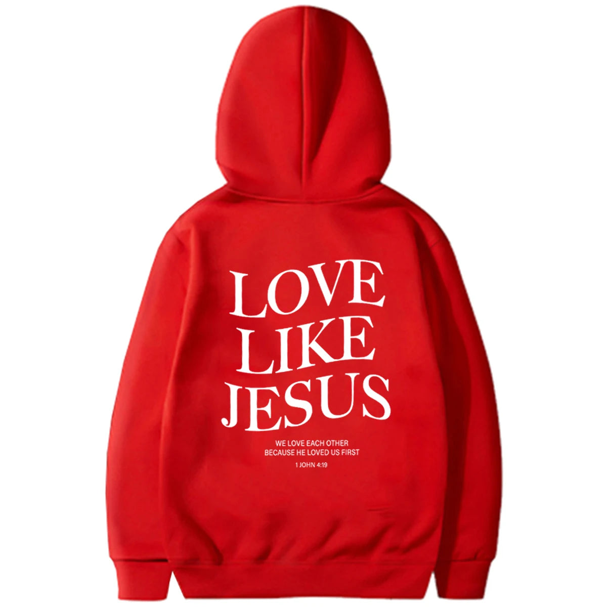 'Love Like Jesus' Pullover Hoodie (Christian Apparel)