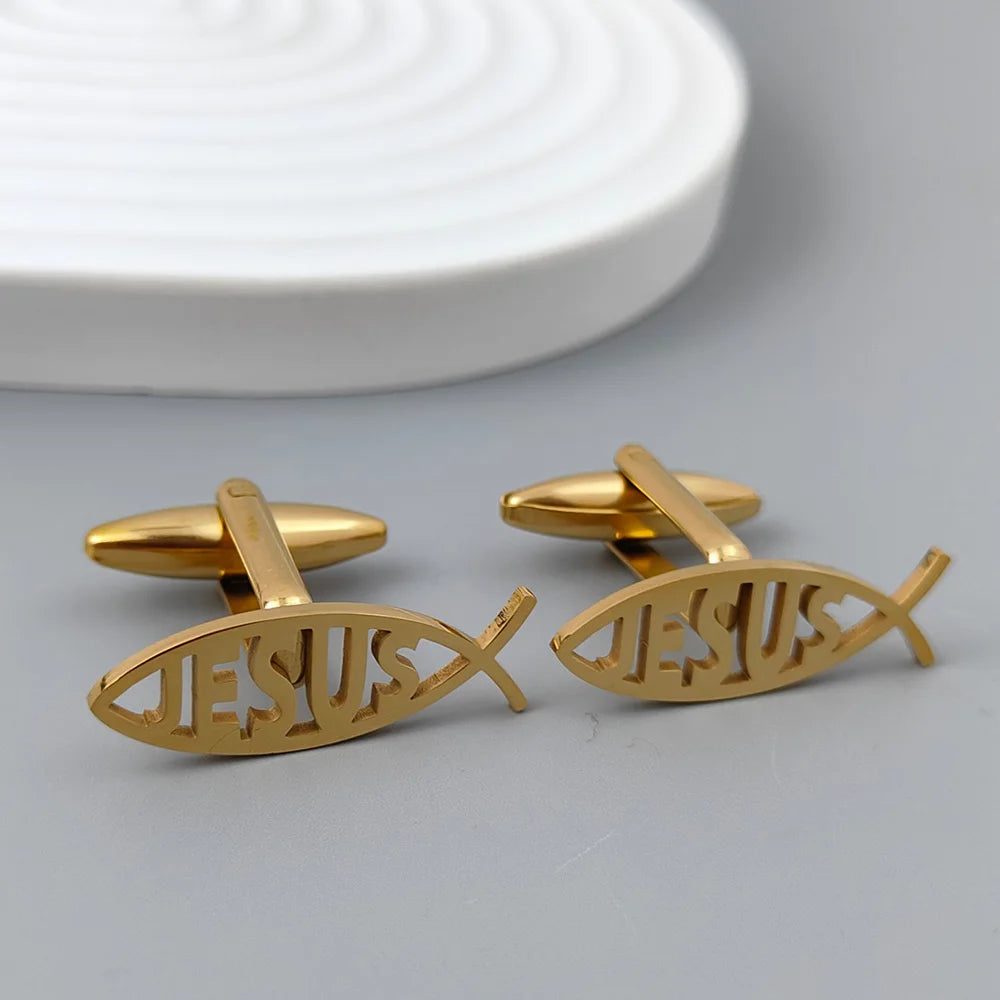 Stylish "Jesus Fish" Brooch