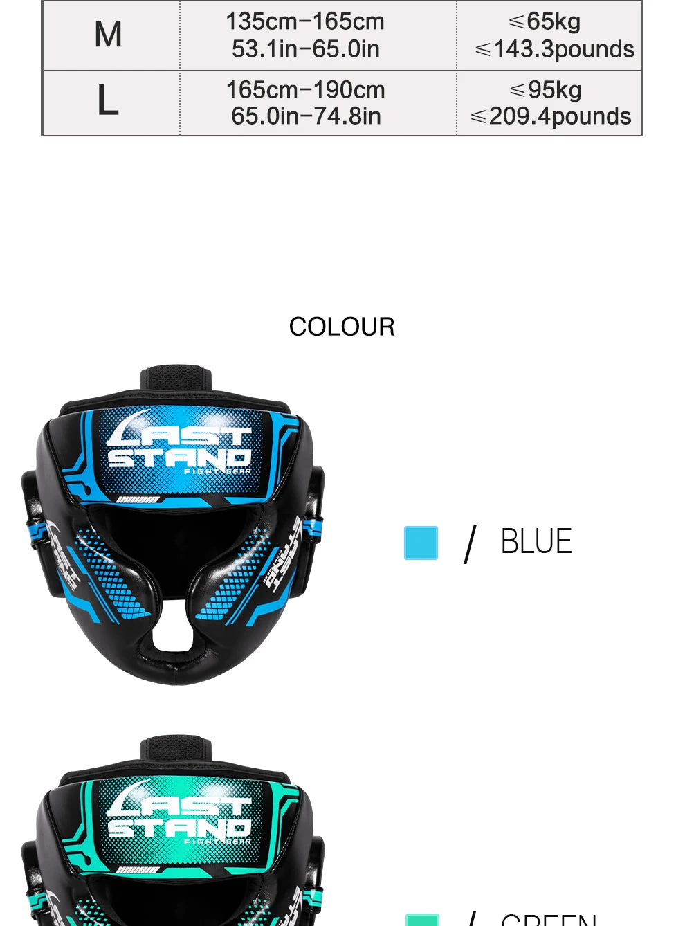 Retro Assorted Kickboxing Headgear
