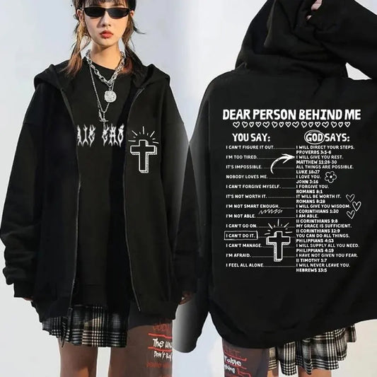 Assorted Faith-Based Zip-Up Hoodies (Christian Apparel)