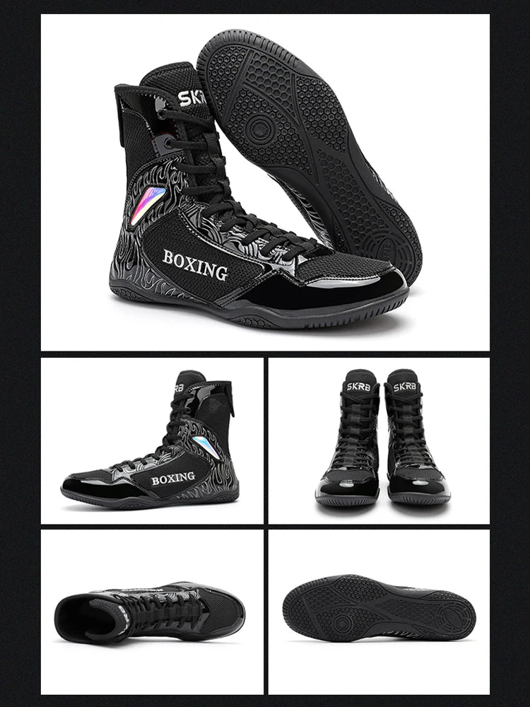 "Rising Flame" Assorted Professional Boxing Shoes