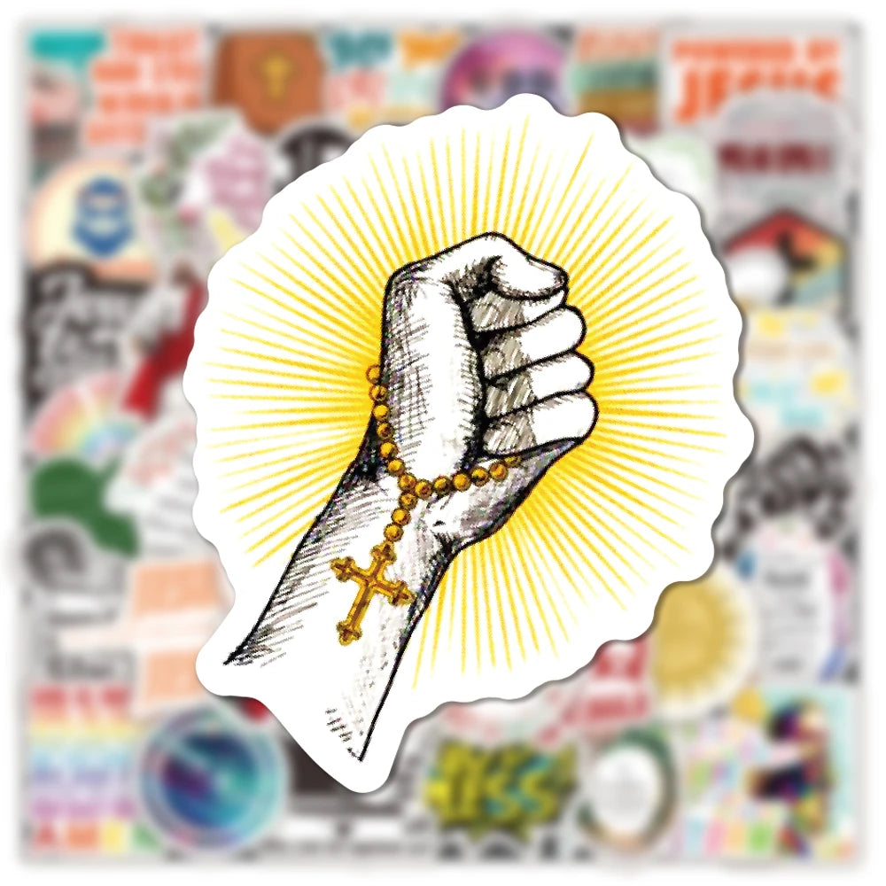 Christian Graffiti Decal Stickers (50 pcs)