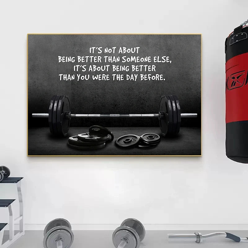 Modern Motivating Quote Wall Poster