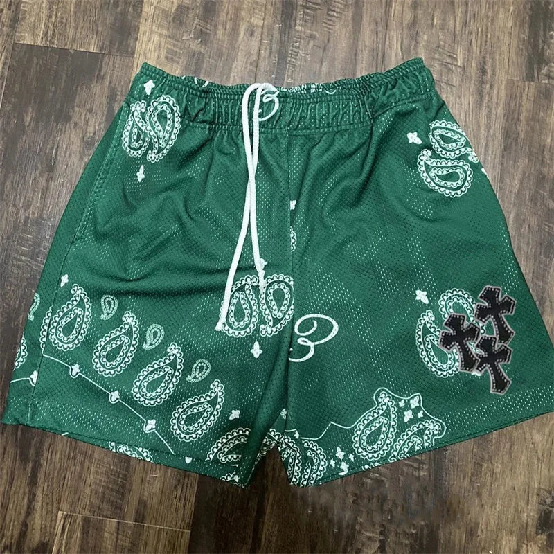 Assorted City of Crosses Logo Workout Shorts