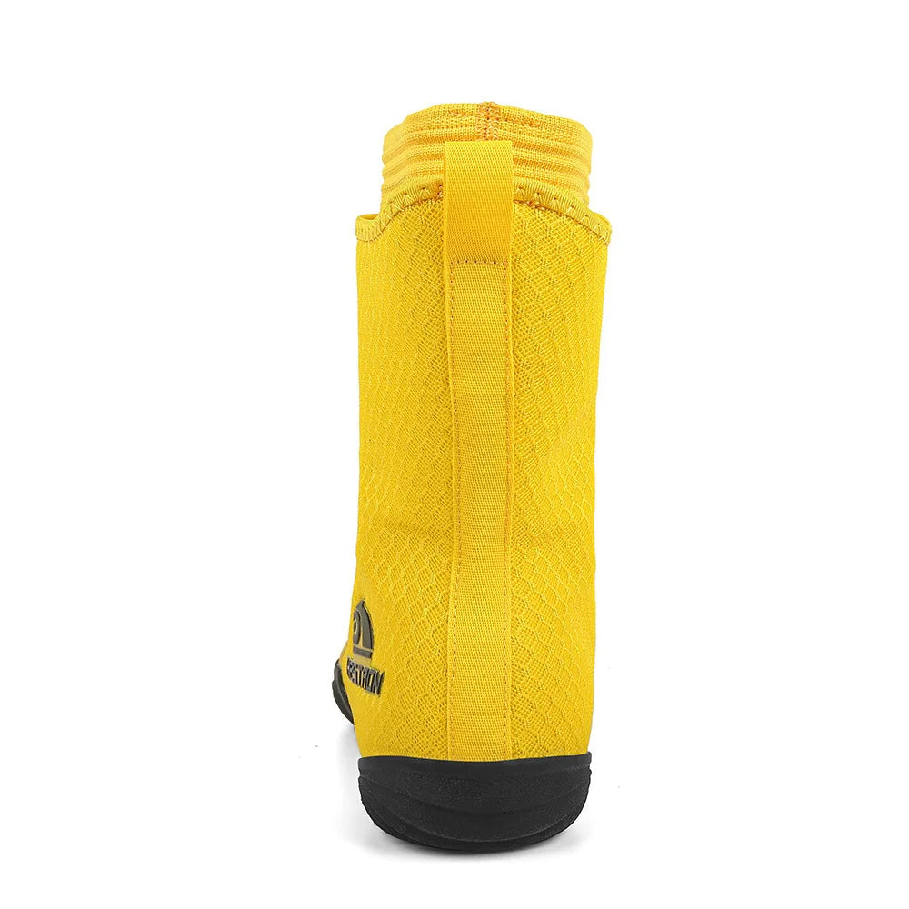Breathable Professional Boxing/Wrestling Shoes #4