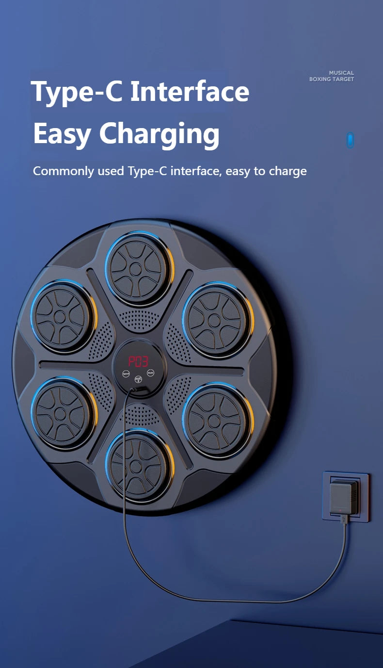 NEW Smart Bluetooth Boxing Machine (Wall Mounted)