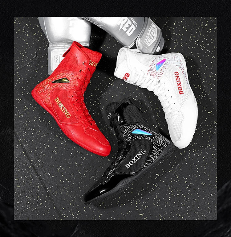 "Rising Flame" Assorted Professional Boxing Shoes
