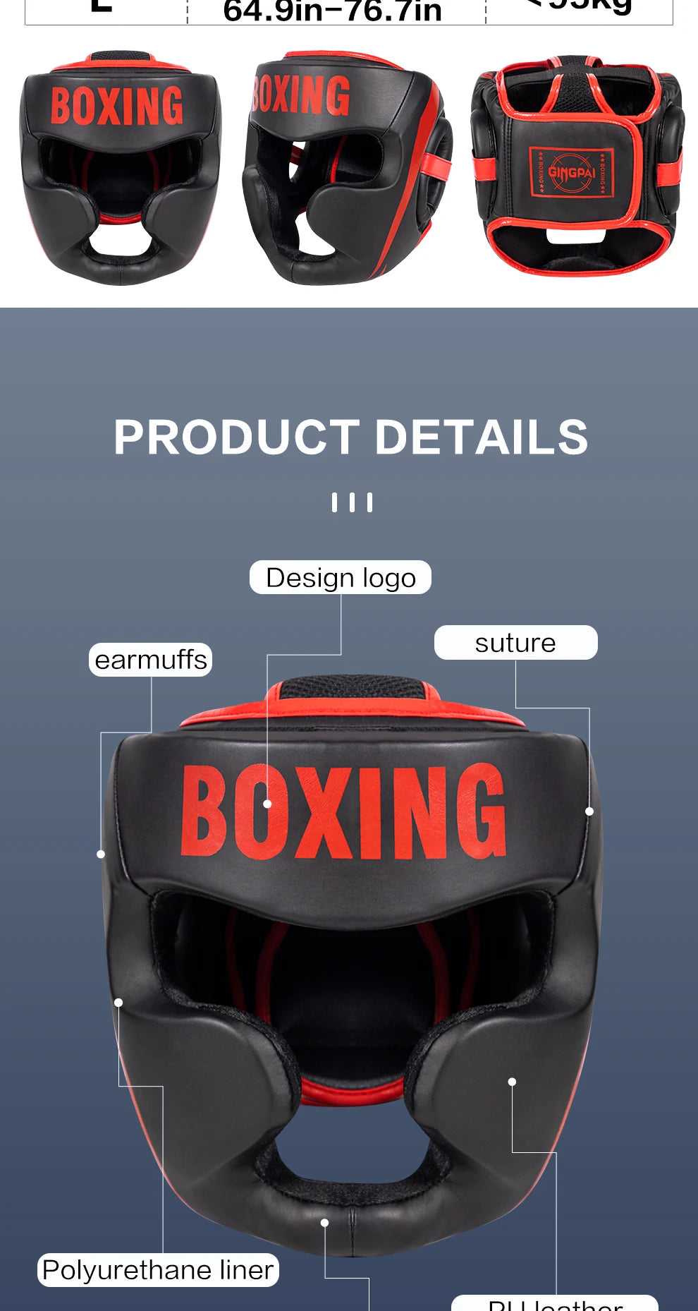 Standard Assorted Kickboxing Headgear