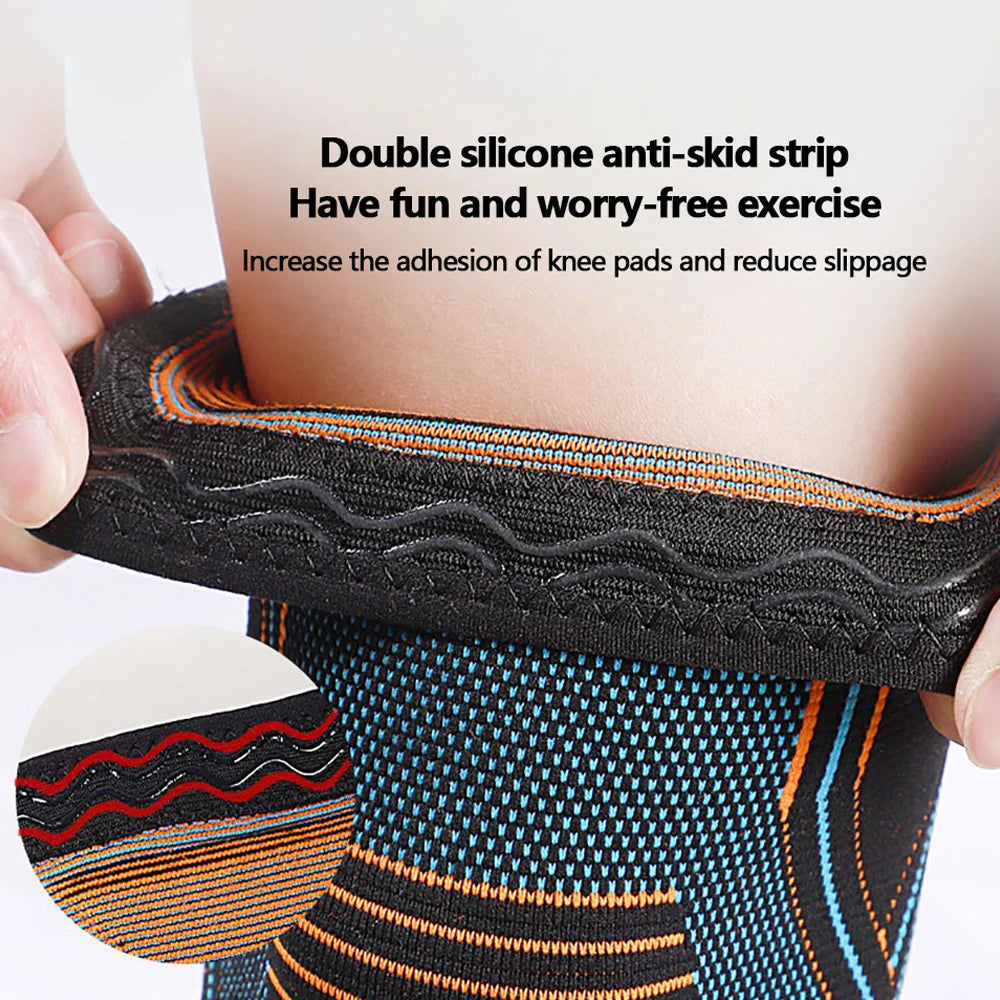 Compression Knee Brace Sleeves (1 Pair)