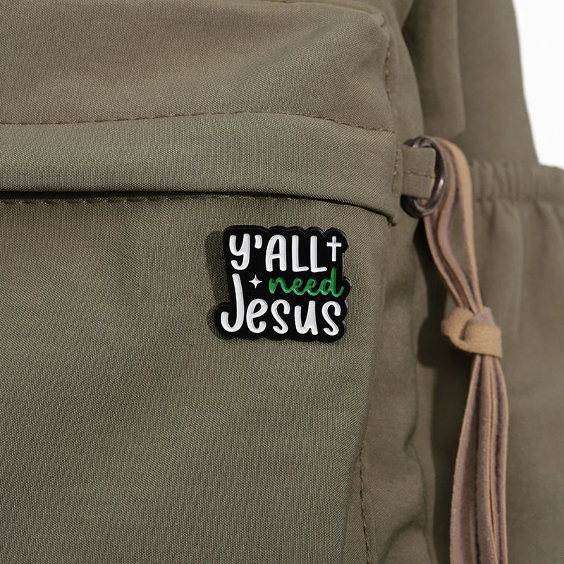 Cute CHRISTIAN Cartoon Enamel Pins