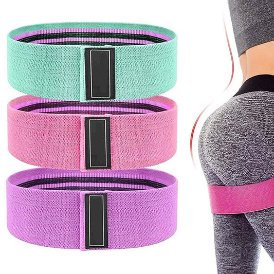Elastic Fitness Resistance Bands (3PCs)