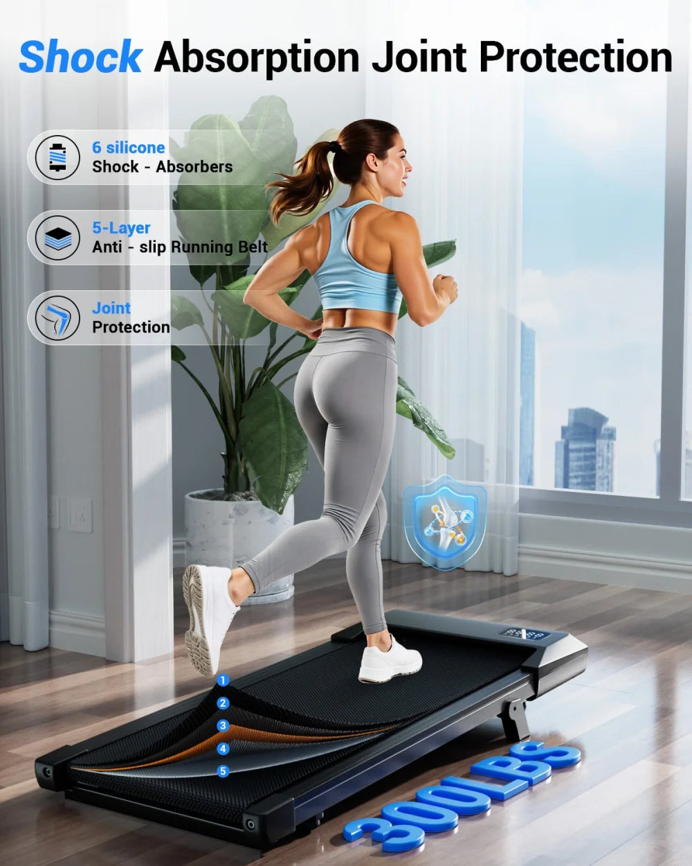 Foldable Smart Treadmill