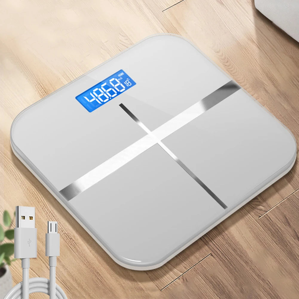 Smart Body Weight Scale (LED Display + USB Charging)
