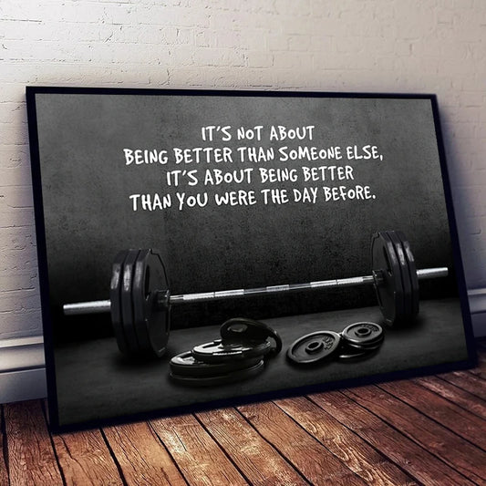 Modern Motivating Quote Wall Poster
